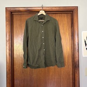 COPY - Jcrew men’s olive green button down size L